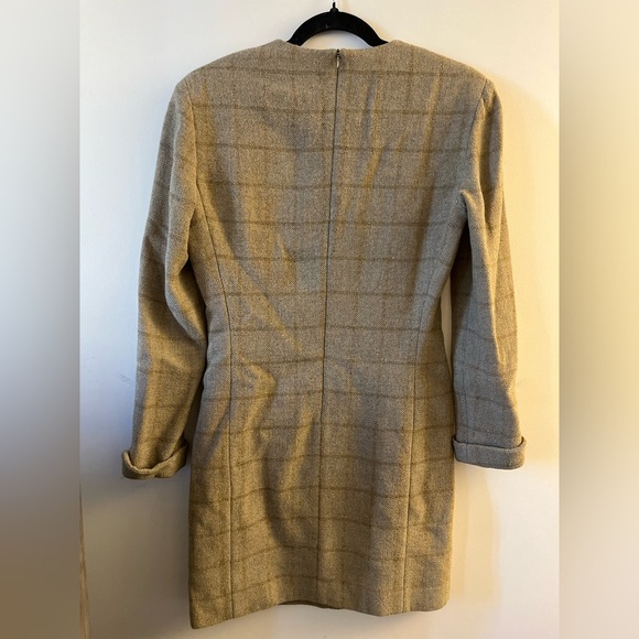 Emporio Armani Vintage Tweed Mini Dress - Picture 2 of 9